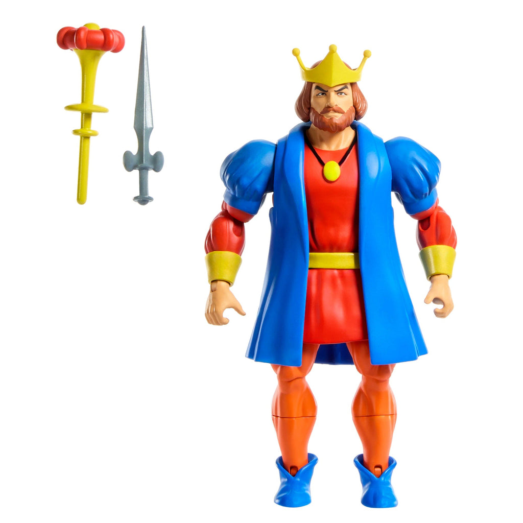Masters of the Universe Origins Action Figure Cartoon Collection King Randor Action Figure