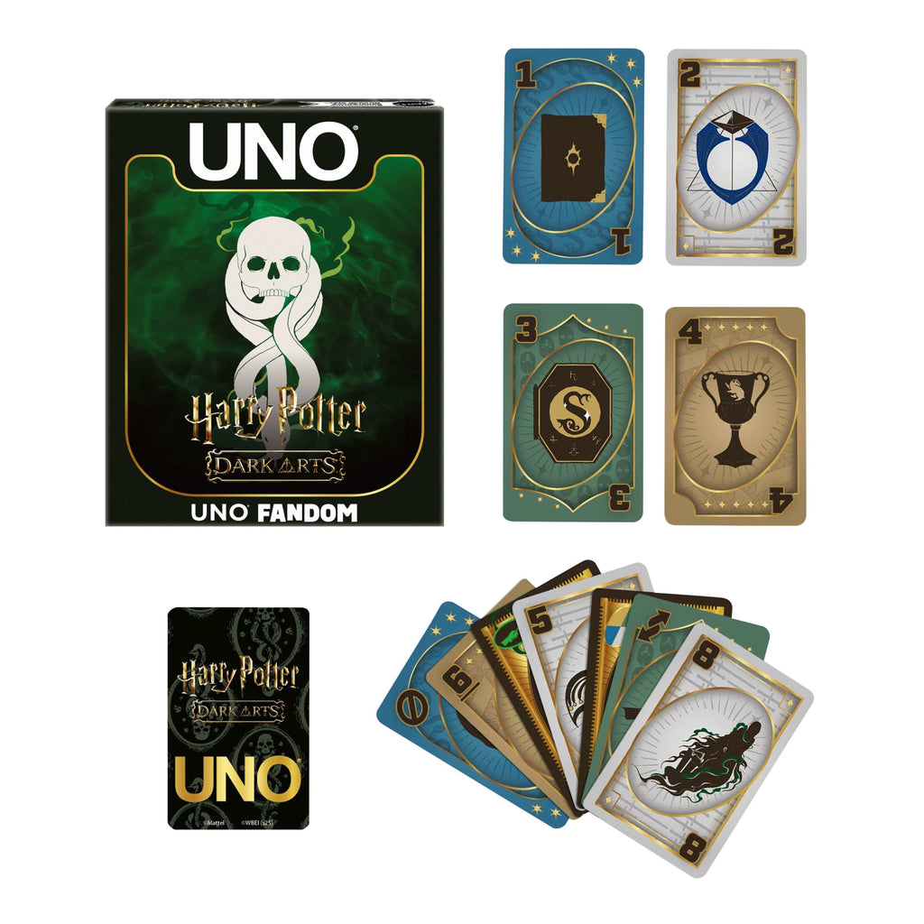 UNO Harry Potter Fandom Dark Arts