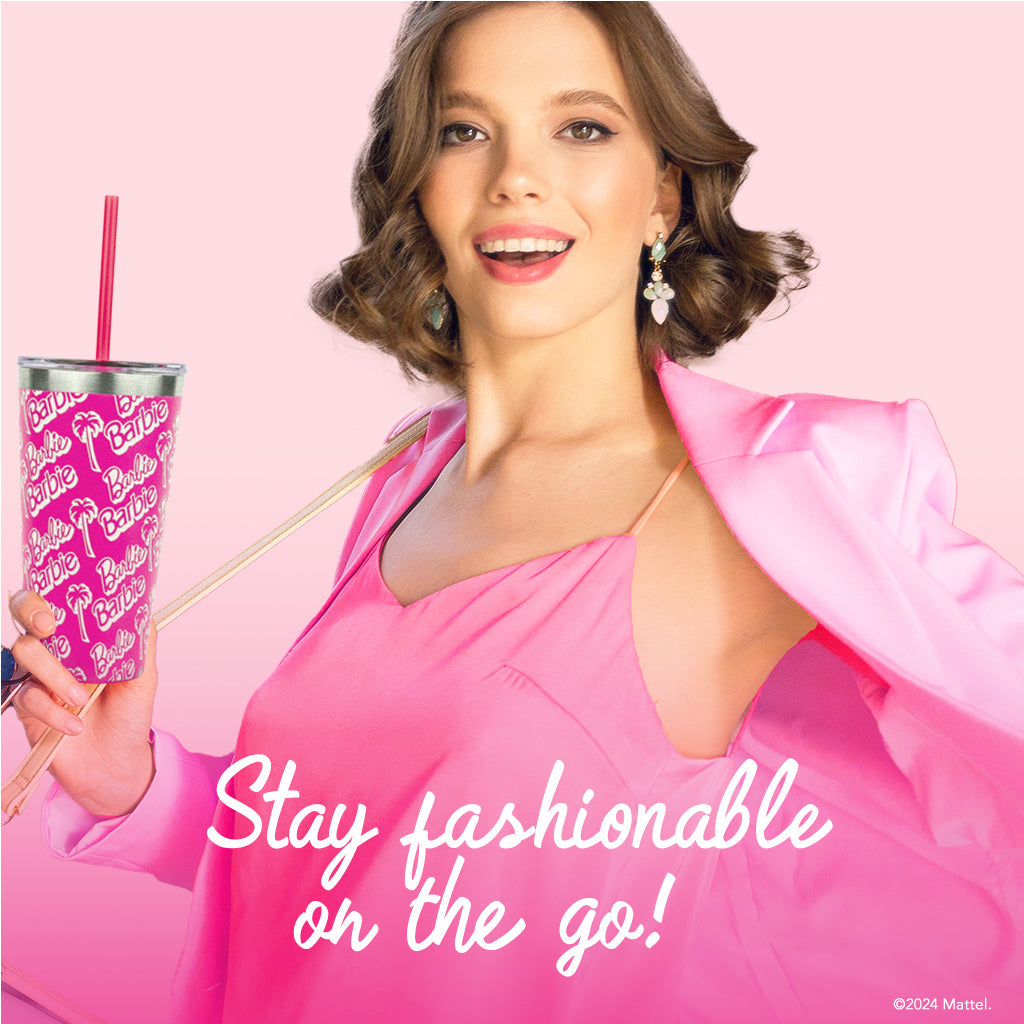 Barbie™ X Dragon Glassware® Tumbler - 16 Oz