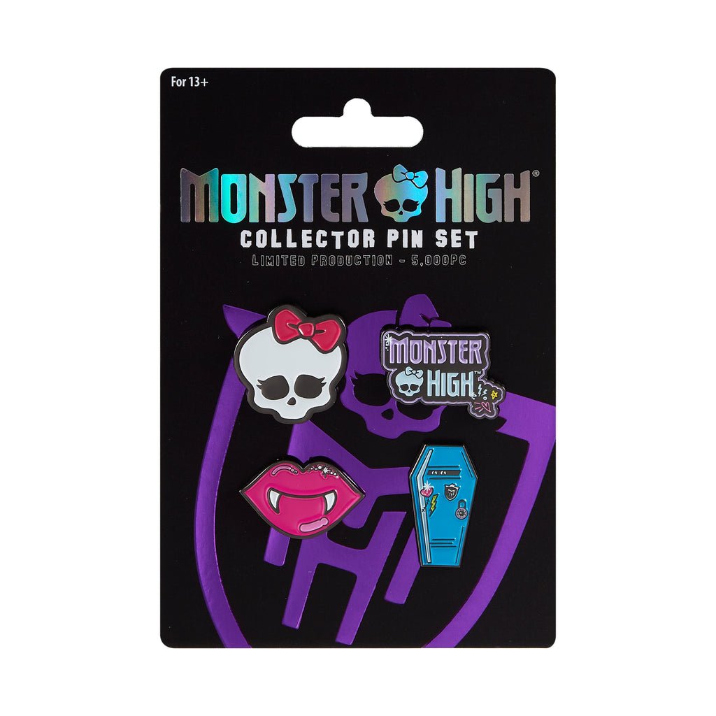 Monster High Collector Enamel Pin Set