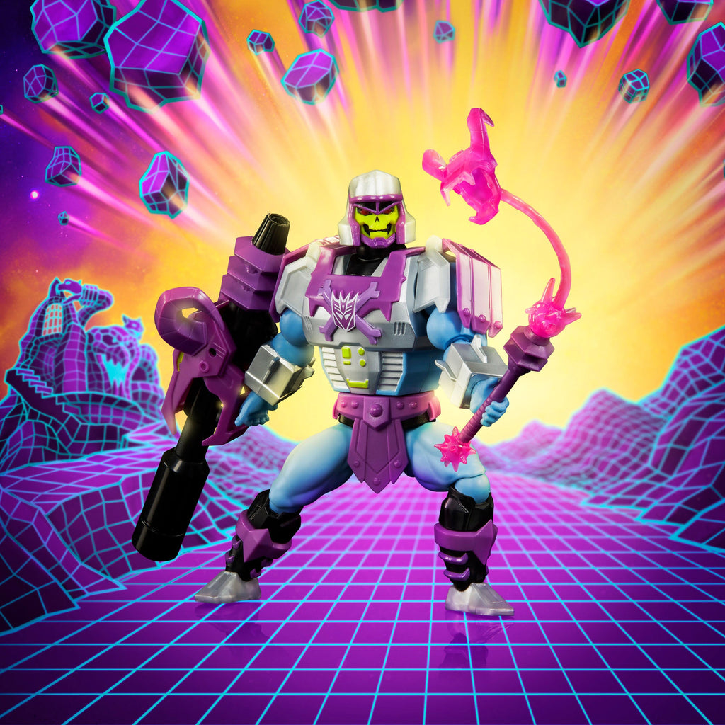 Masters of the Universe x Transformers Megatron Armor Skeletor Action Figure