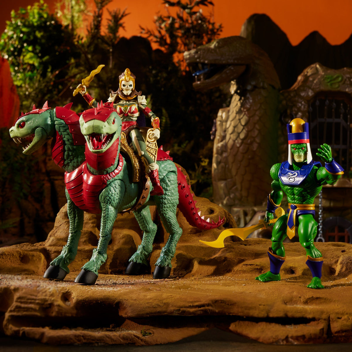 Masters of the Universe Origins Snake Lair Playset Crowdfund