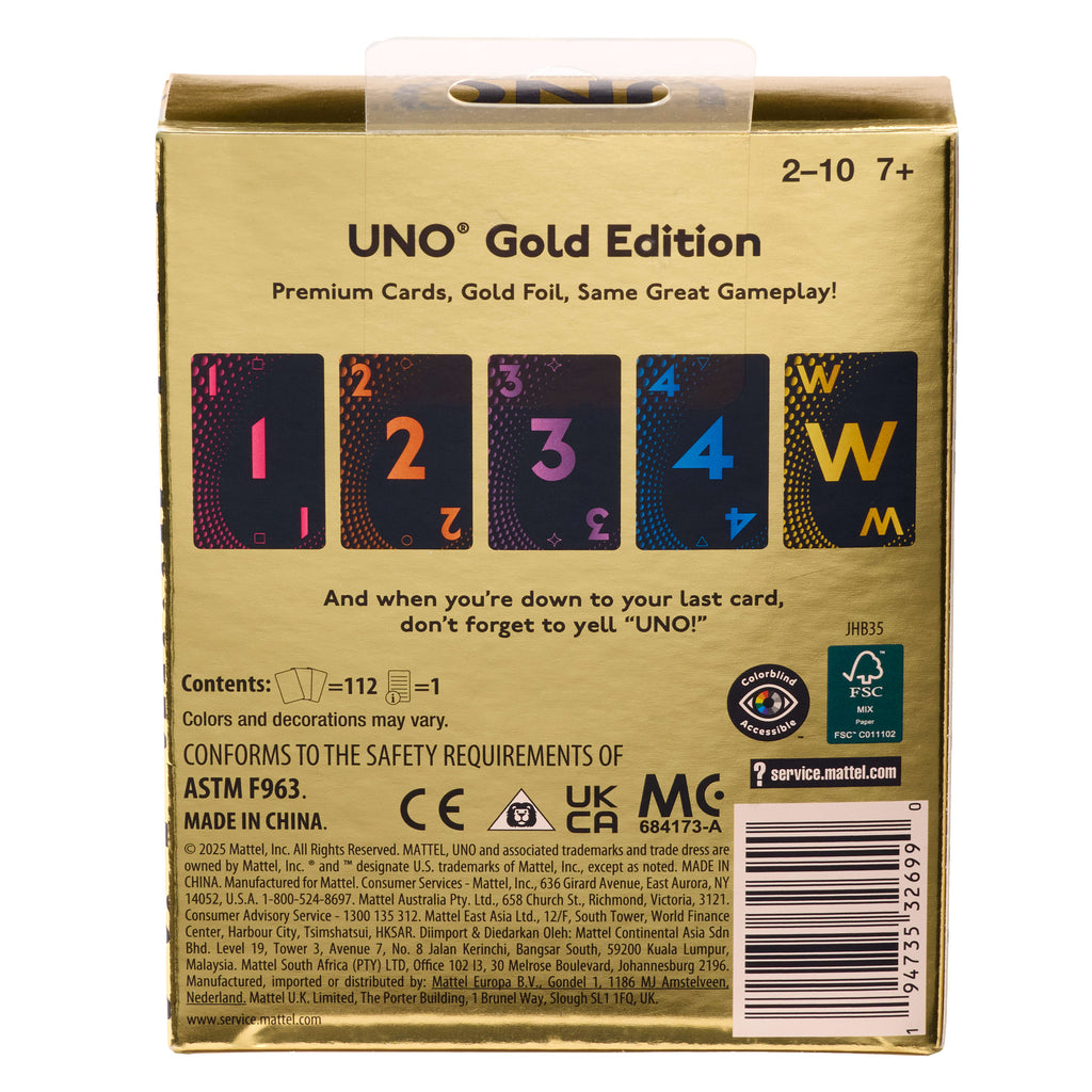 UNO Gold Edition