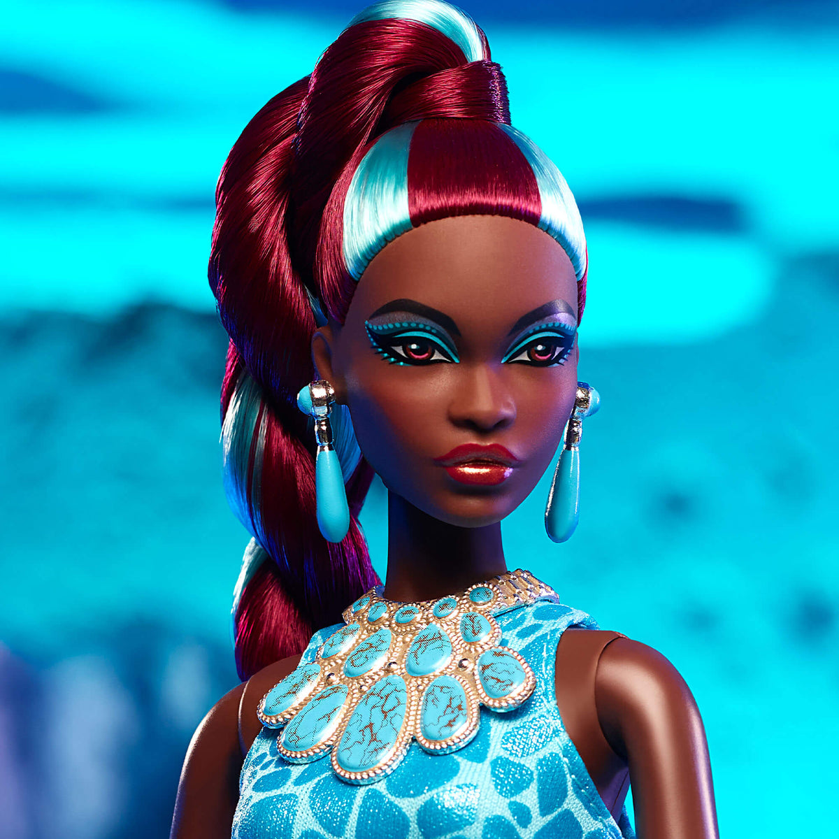 Barbie Fantasy Collection Turquoise Doll
