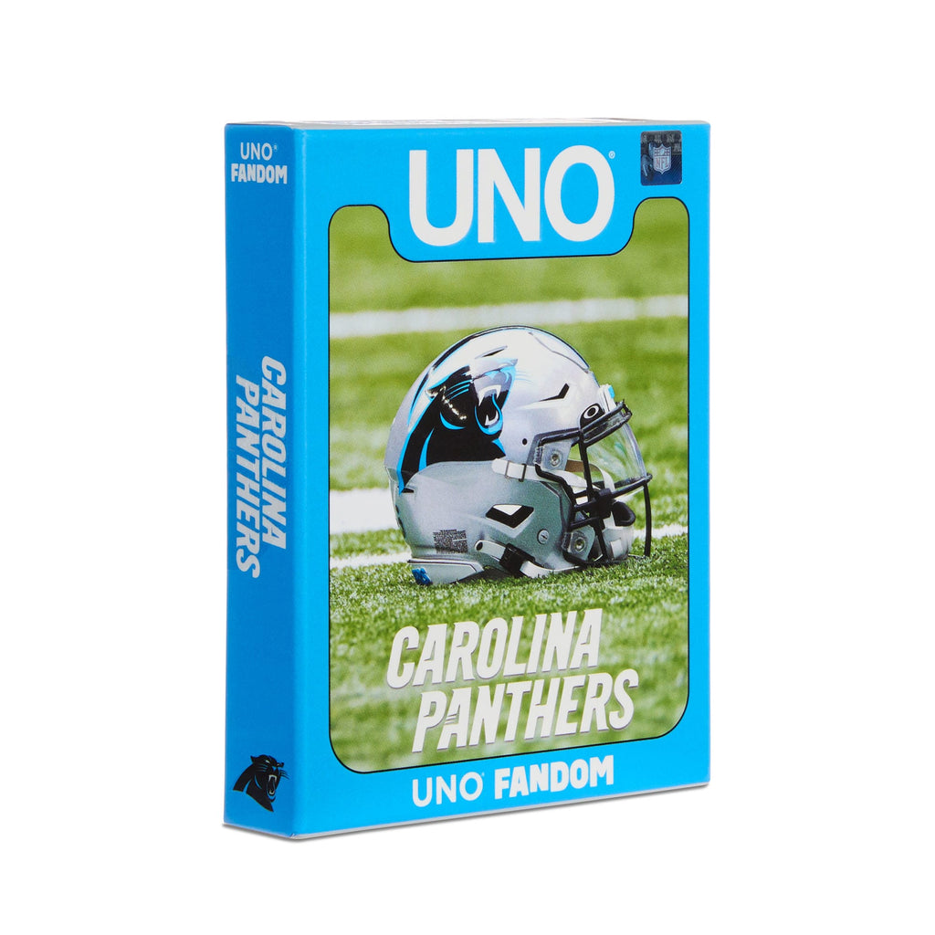 UNO Fandom NFL Carolina Panthers Game Deck