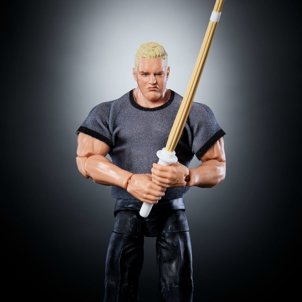 WWE Elite Collection Monday Night War Hardcore Hak Action Figure & Golga Build-A-Figure Parts