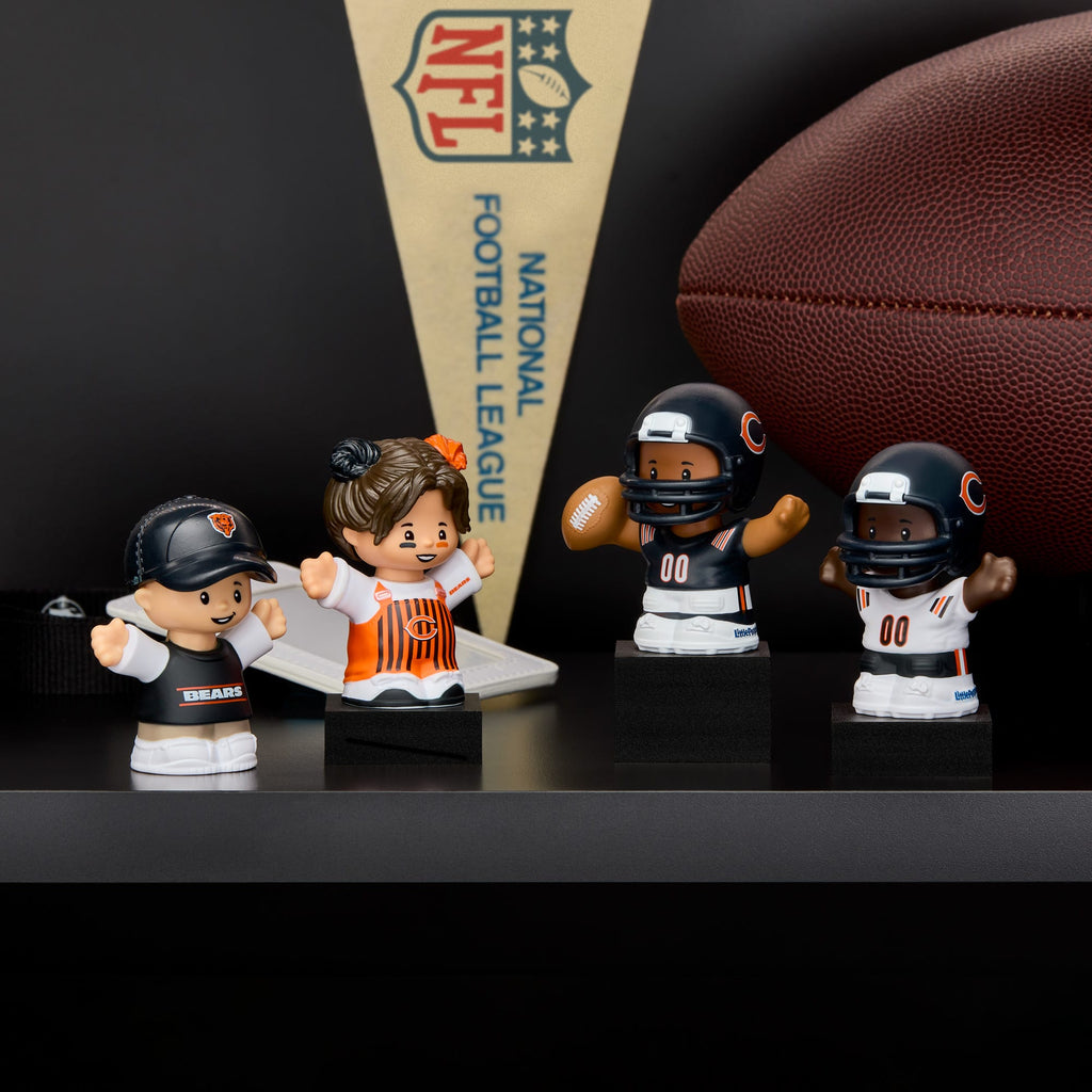 Little People Collector x NFL Chicago Bears Set