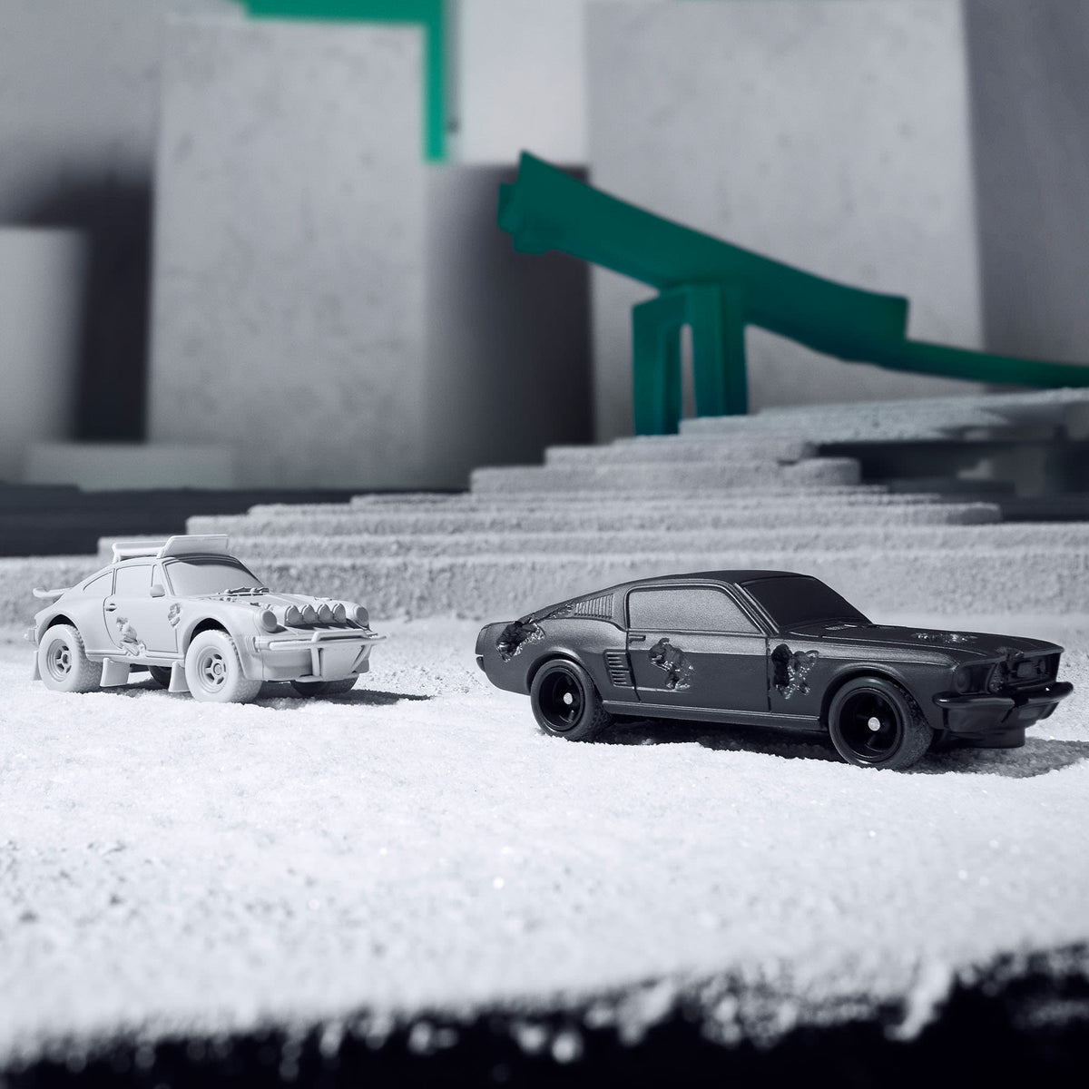 Hot Wheels x Daniel Arsham Eroded Ford Mustang
