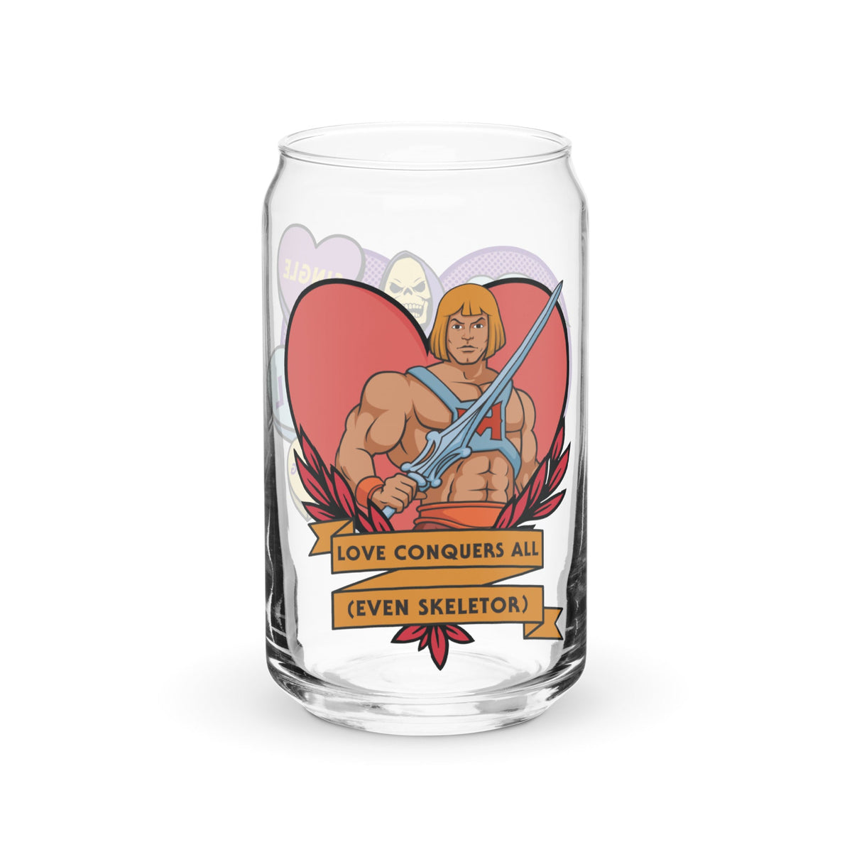 Masters of the Universe Love Conquers All Clear Glass