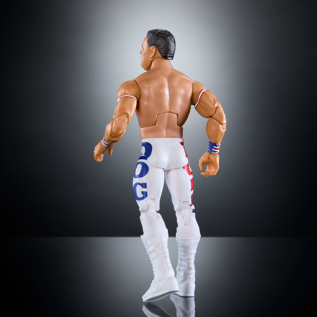WWE Elite Collection Monday Night War British Bulldog Action Figure & Plus Golga Build-A-Figure Parts