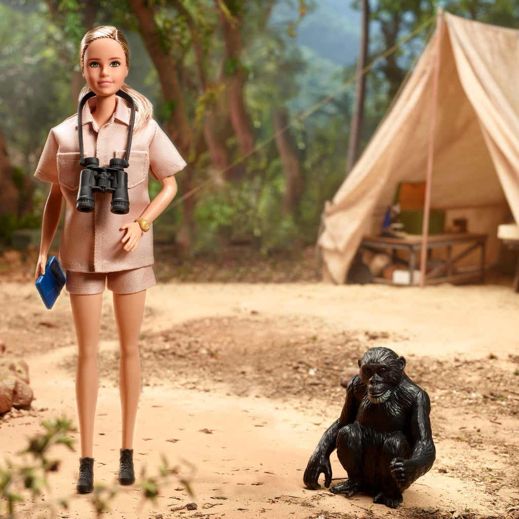 Dr. Jane Goodall Barbie Inspiring Women Doll