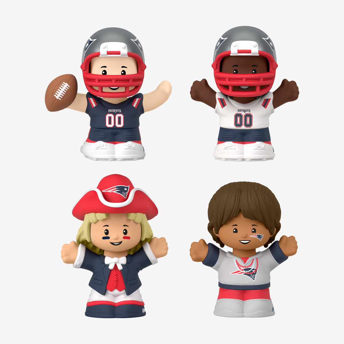 Little People Collector x NFL New England Patriots Set