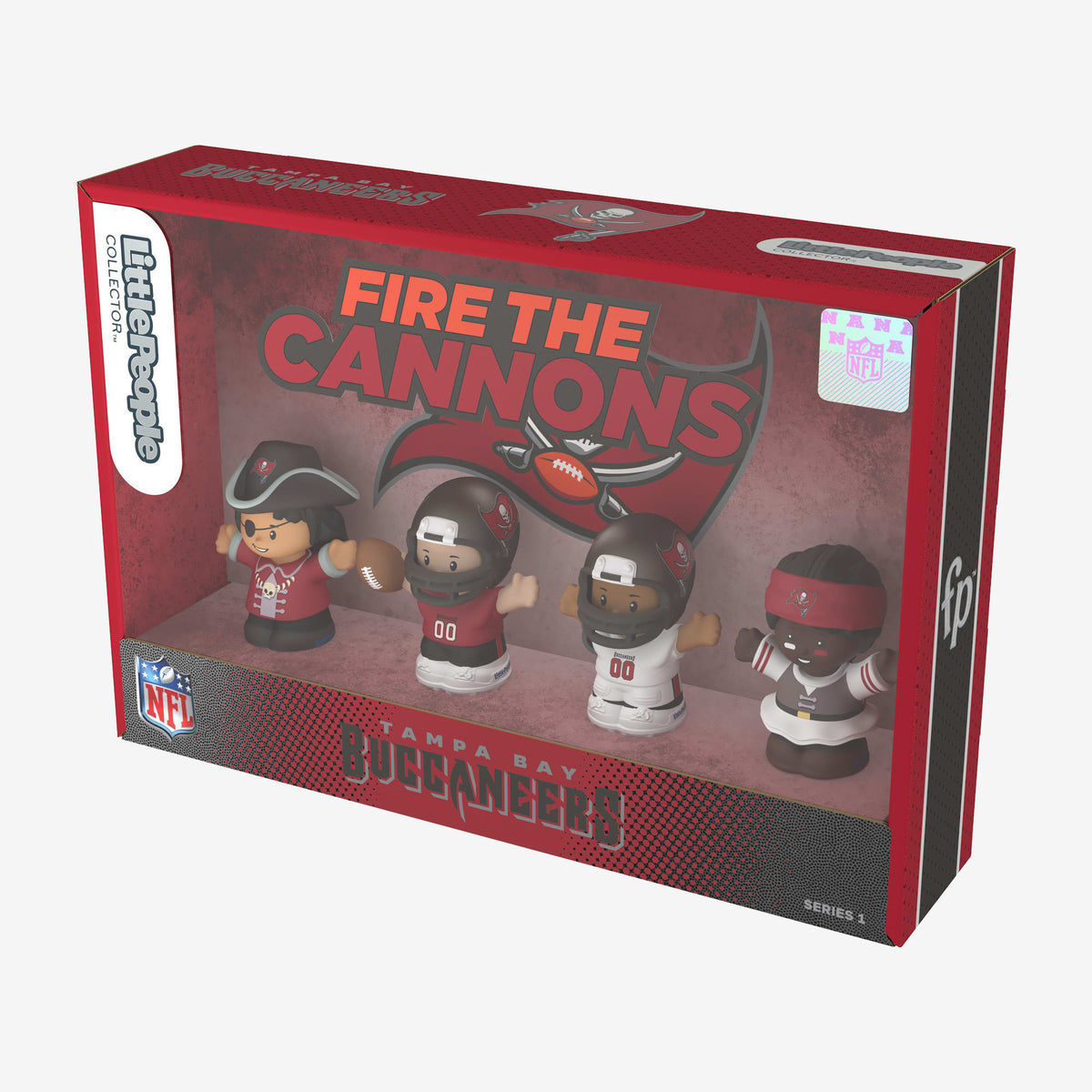 Little People Collector x NFL Tampa Bay Buccaneers Set