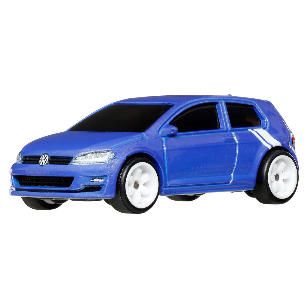 Hot Wheels Premium Car Culture 2-Pack 2004 Volkswagen Gold R32 & Volkswagen Golf MK7