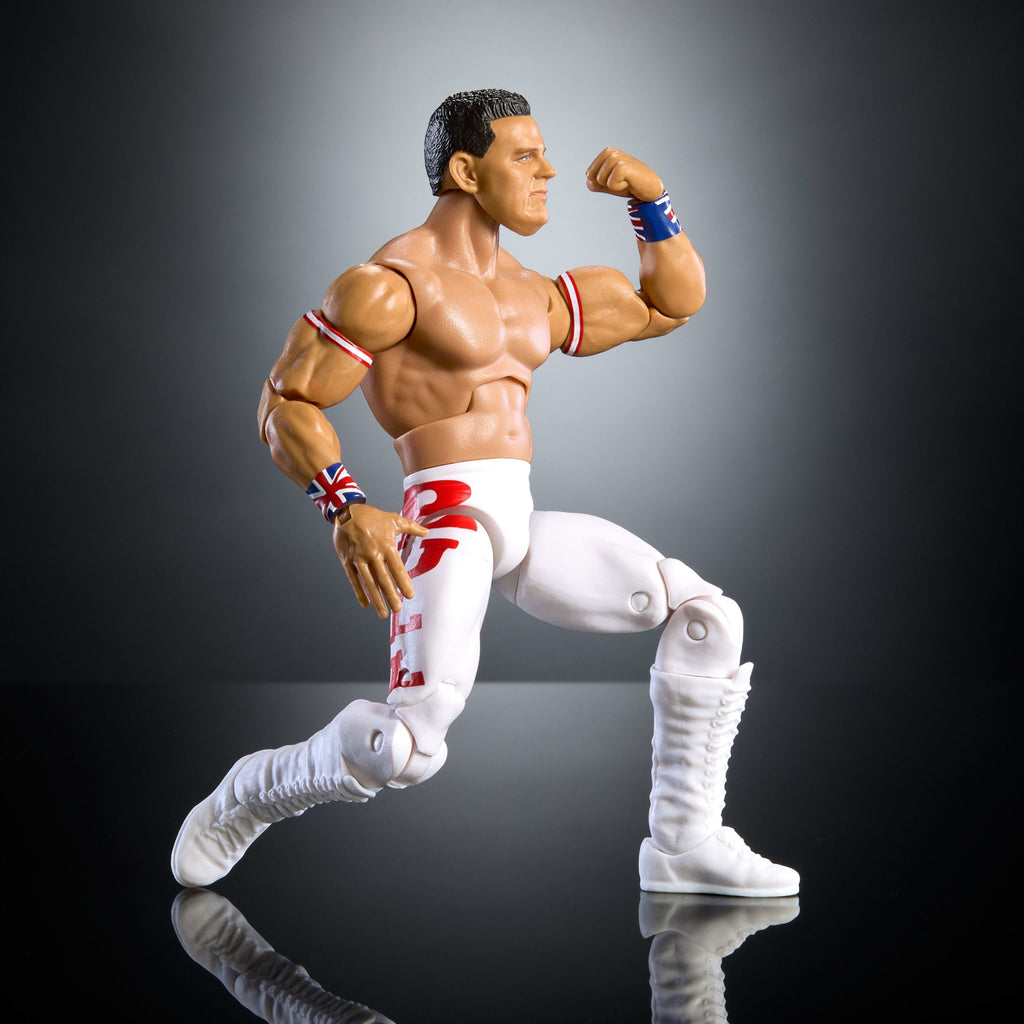 WWE Elite Collection Monday Night War British Bulldog Action Figure & Plus Golga Build-A-Figure Parts
