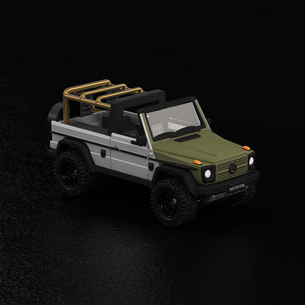 Hot Wheels x Mercedes-Benz Project G-class Past II Future designed by NIGO