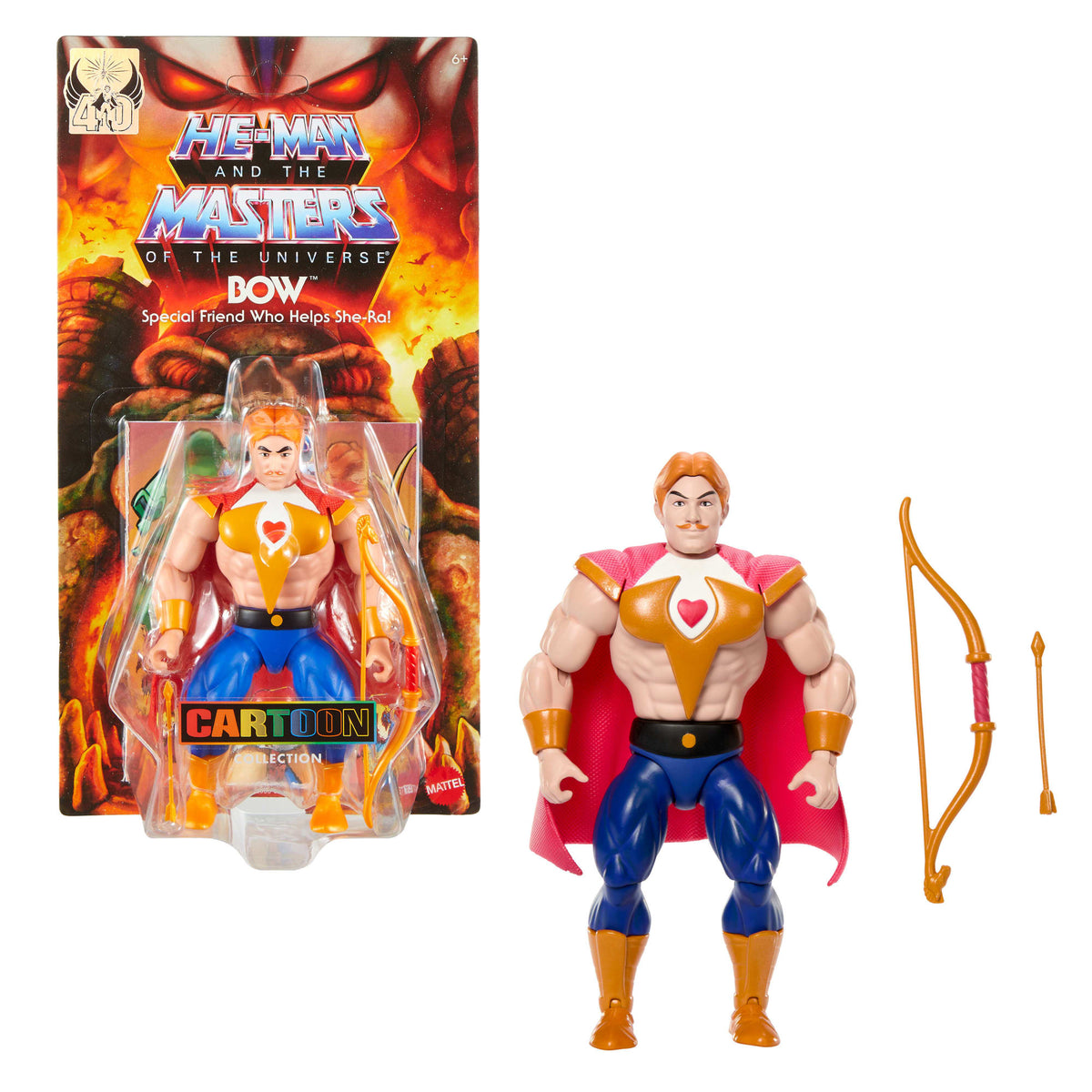 Masters of the Universe Origins Cartoon Collection Bow Action Figure