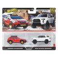 Hot Wheels Premium Car Culture 2-Pack Subaru Crosstrek & 2018 Toyota 4Runner
