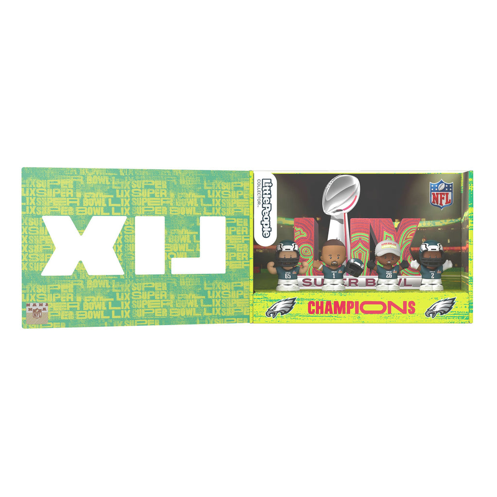Little People Collector x Super Bowl Eagles Set
