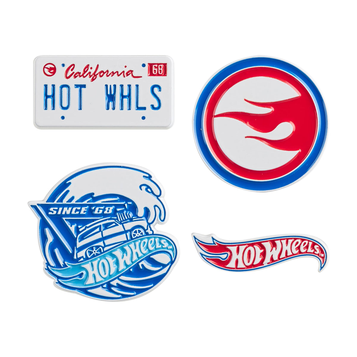 Hot Wheels Collector Enamel Pin Set