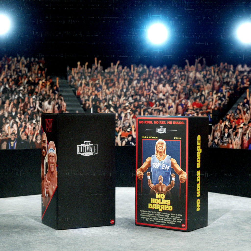 WWE No Holds Barred Ultimate Edition Hulk Hogan & Zeus Collectible Figures