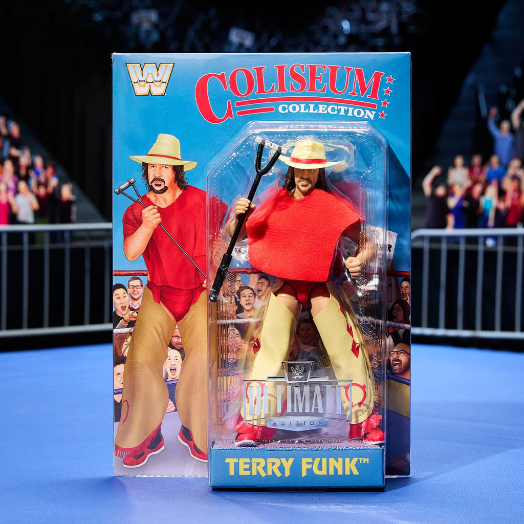 WWE Coliseum Collection Hulk Hogan & Terry Funk Ultimate Edition Figures