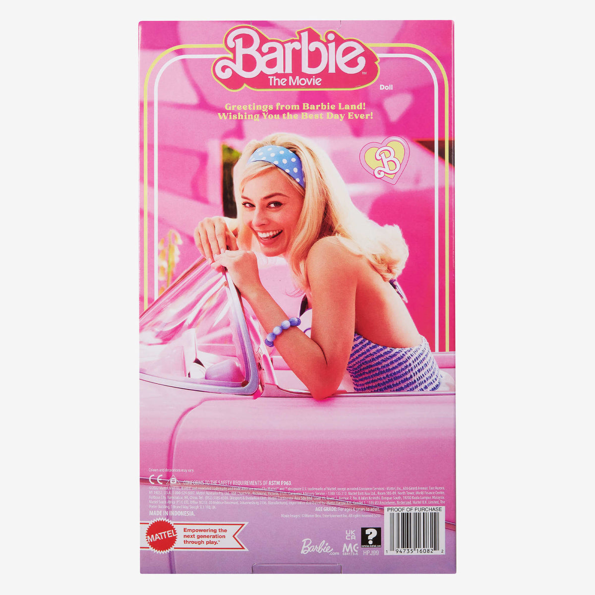 Barbie in Gold Disco Jumpsuit – Barbie The Movie | Mattel Creations
