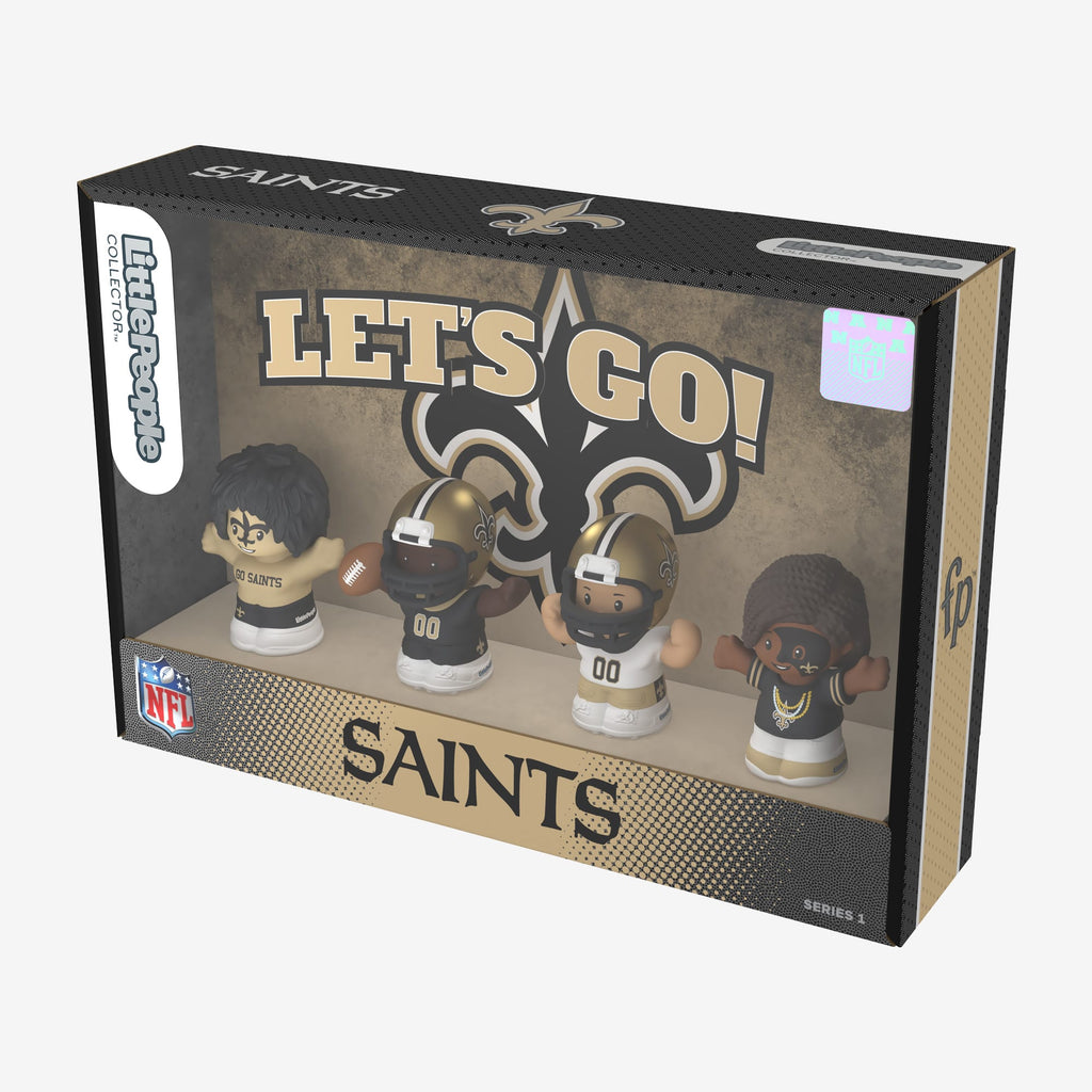 Little People Collector x NFL New Orleans Saints Set