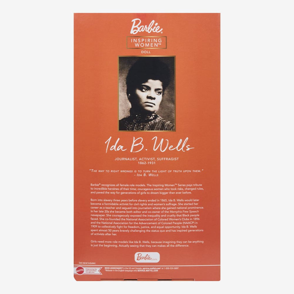 Ida B. Wells Barbie Inspiring Women Doll