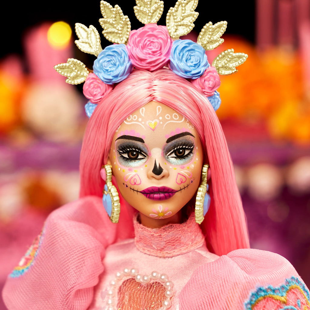 2023 Día De Muertos Barbie x Pink Magnolia Doll