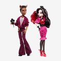 Monster High Draculaura and Clawd Wolf Howliday Love 2-Pack