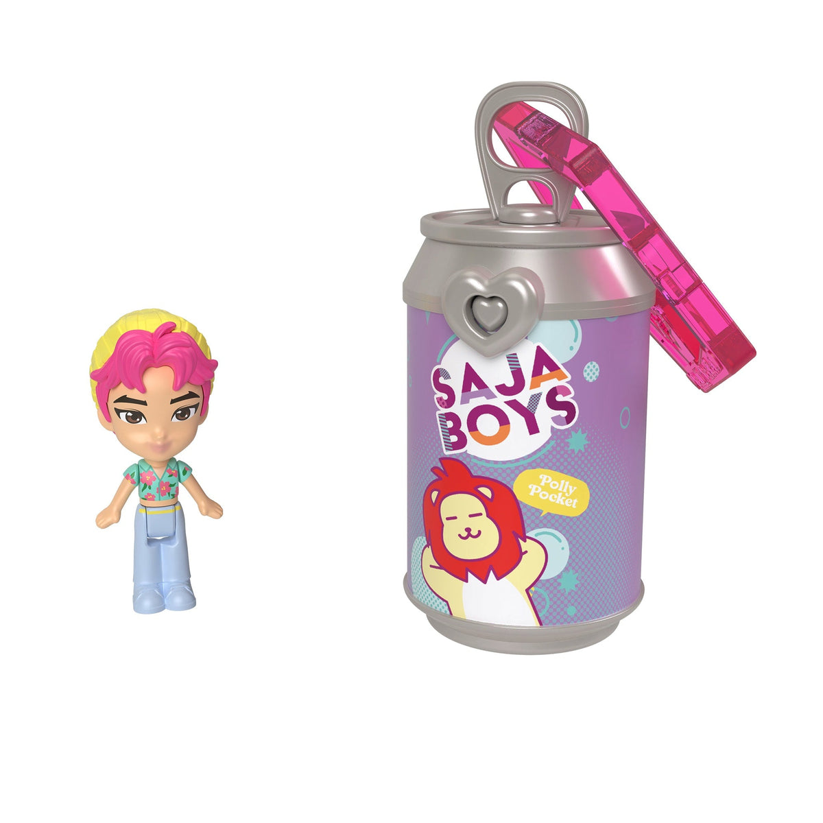 Polly Pocket x KPop Demon Hunters Saja Boys 5-Pack