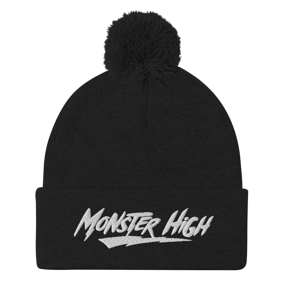 Monster High Logo Pom Pom Beanie