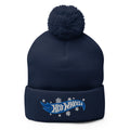 Hot Wheels Snowflake Gears Logo Navy Beanie