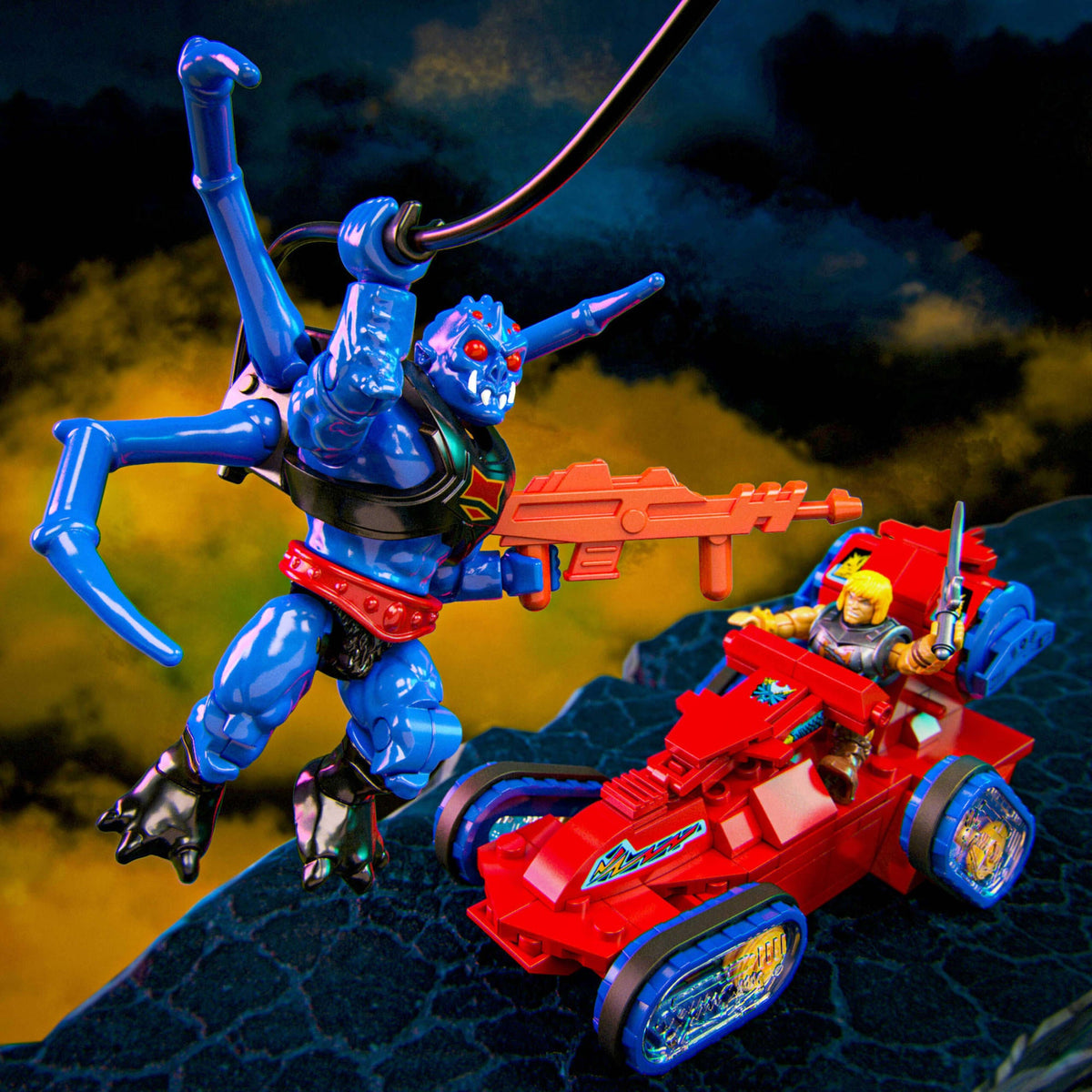 MEGA Masters of the Universe Eternia Battleground Building Set