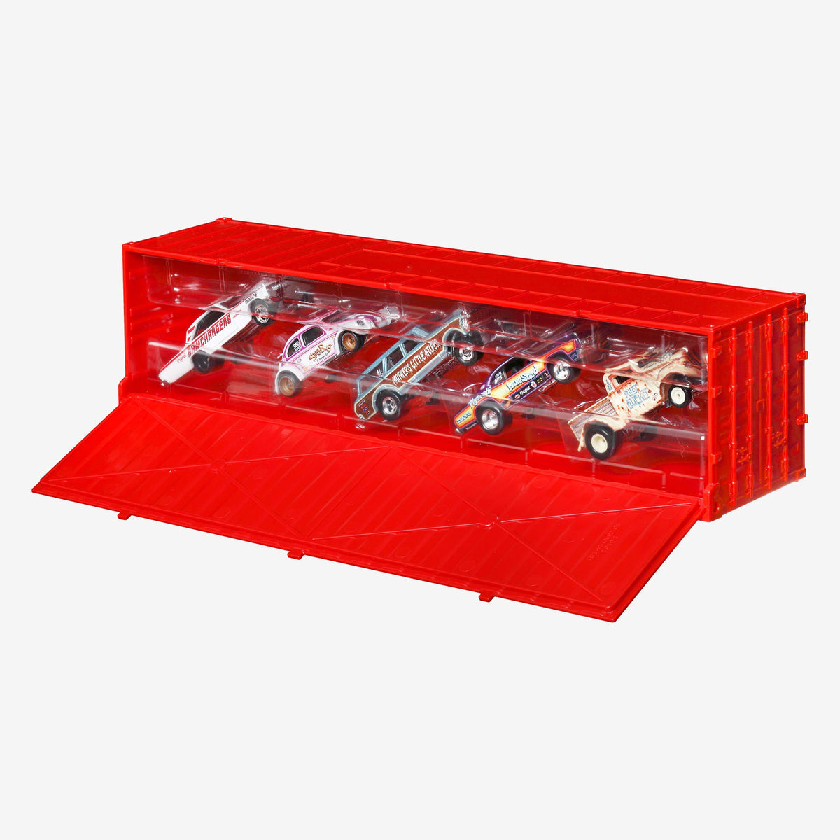 Hot Wheels Premium Car Culture Dragstrip Demons Container Set
