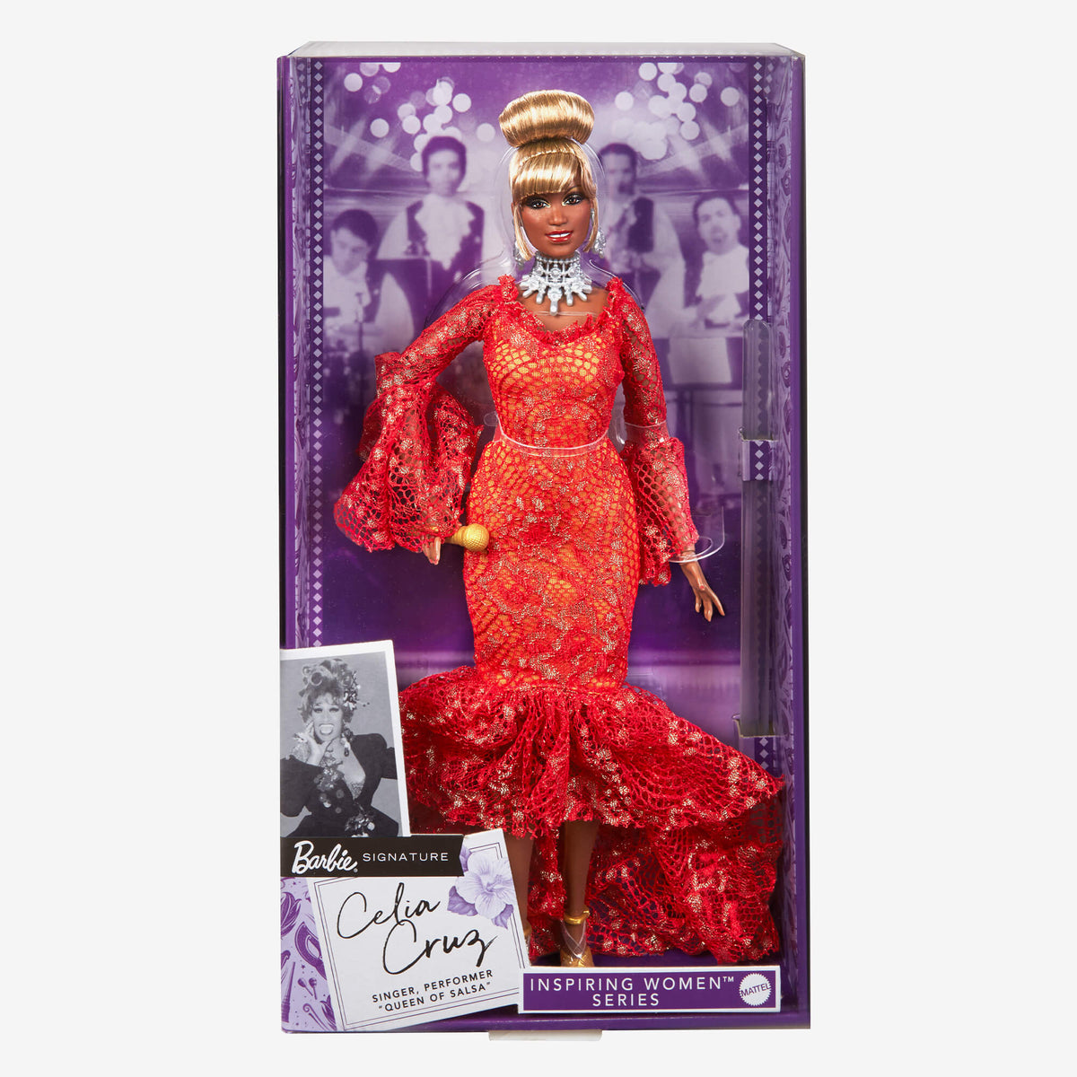 Barbie Inspiring Women Celia Cruz Doll