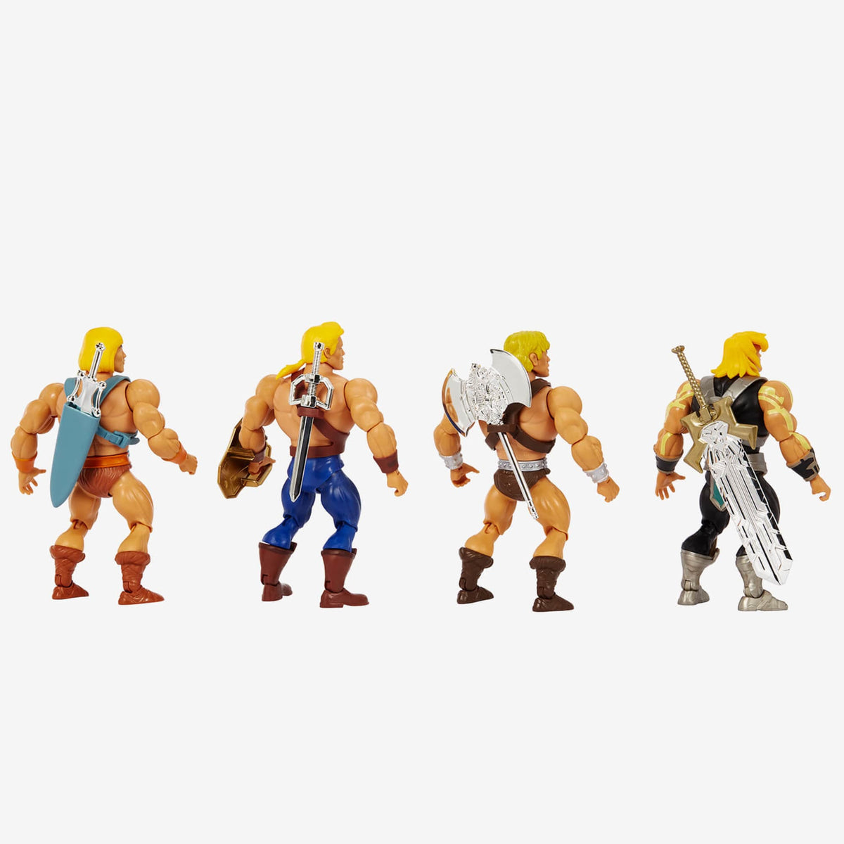 Masters of the Universe Origins He-Man 40th Anniversary 4-Pack