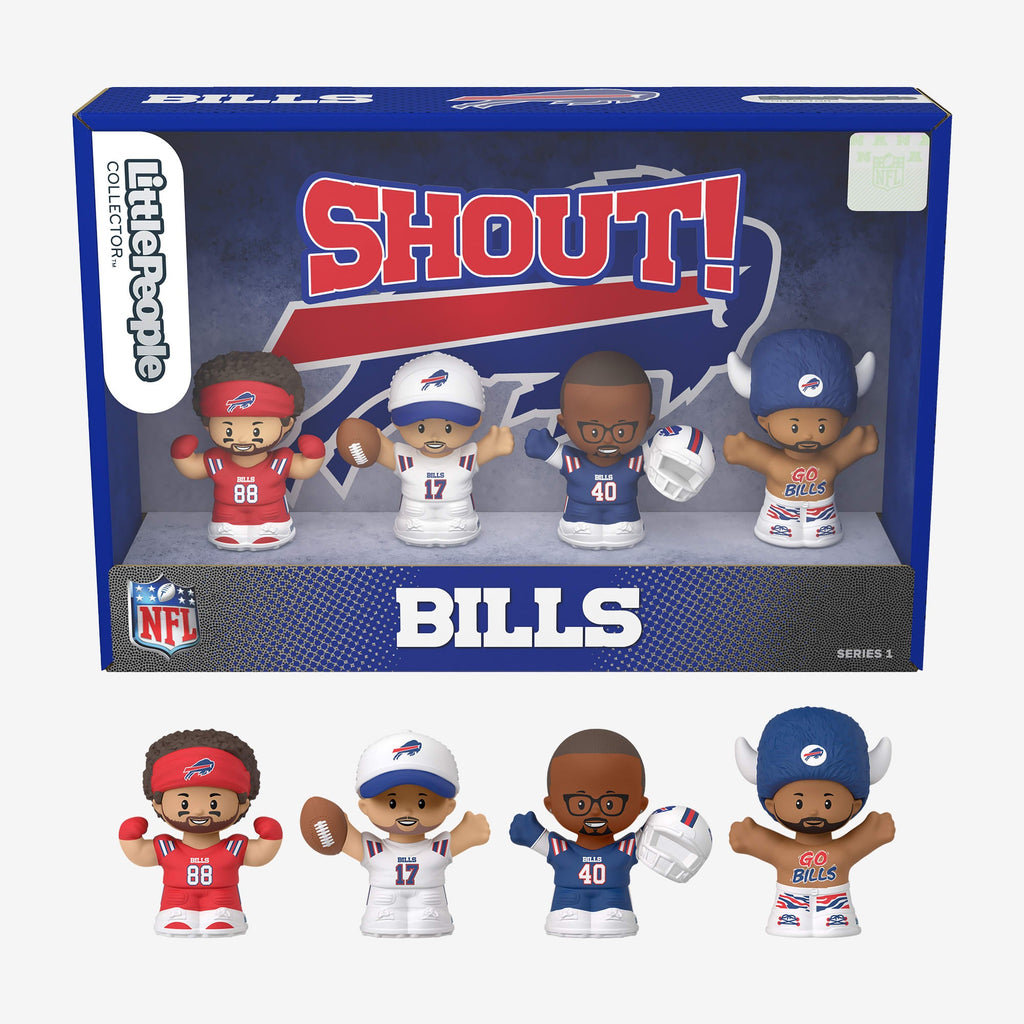 Little People Collector x NFL Buffalo Bills Set