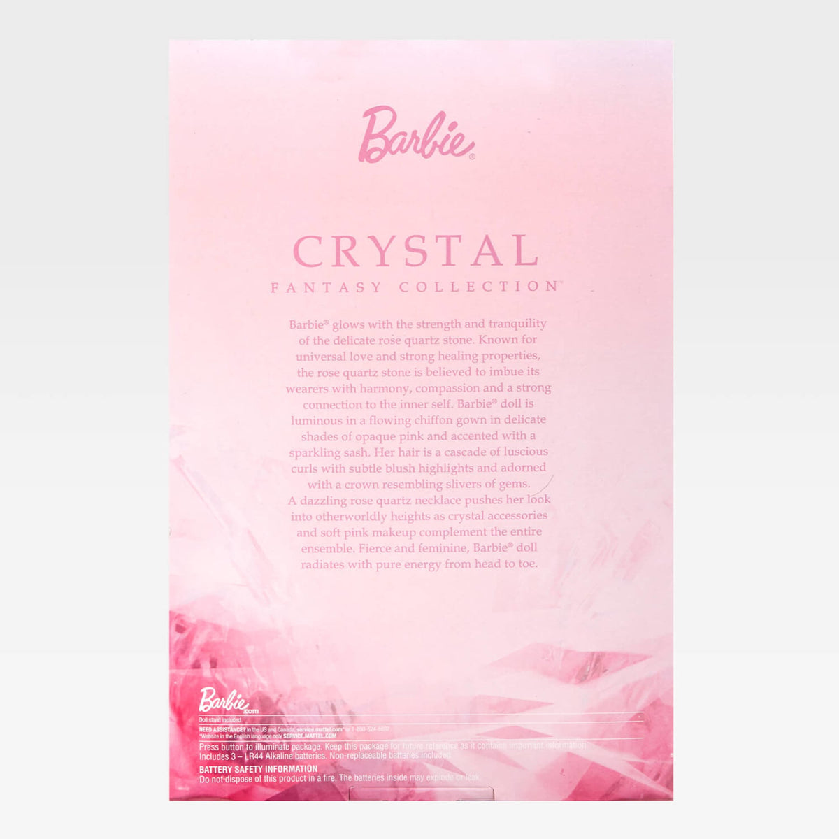 Barbie Crystal Fantasy Collection Rose Quartz Doll