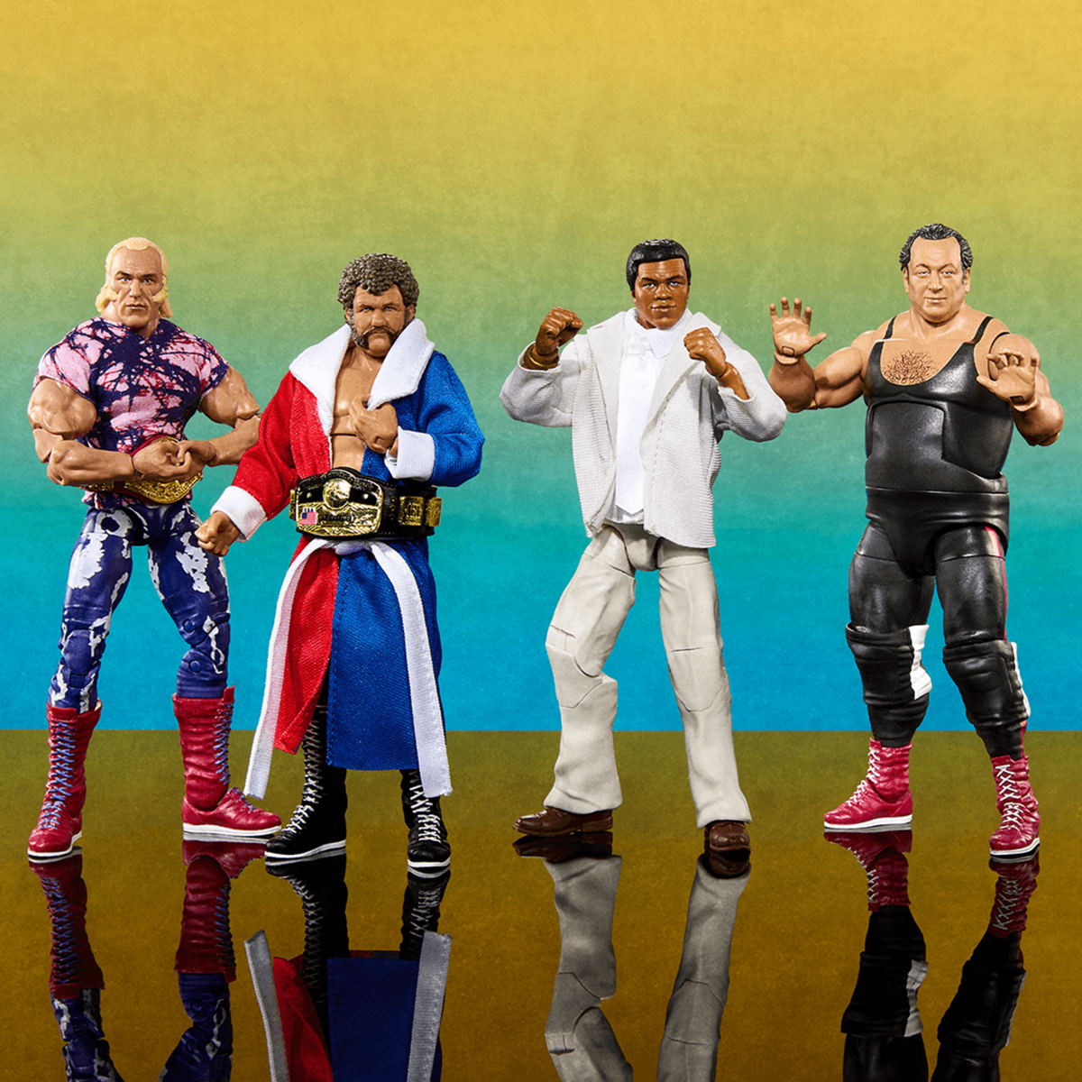 WWE Elite Collection Legends From the Territory Era 4-Figure Multipack