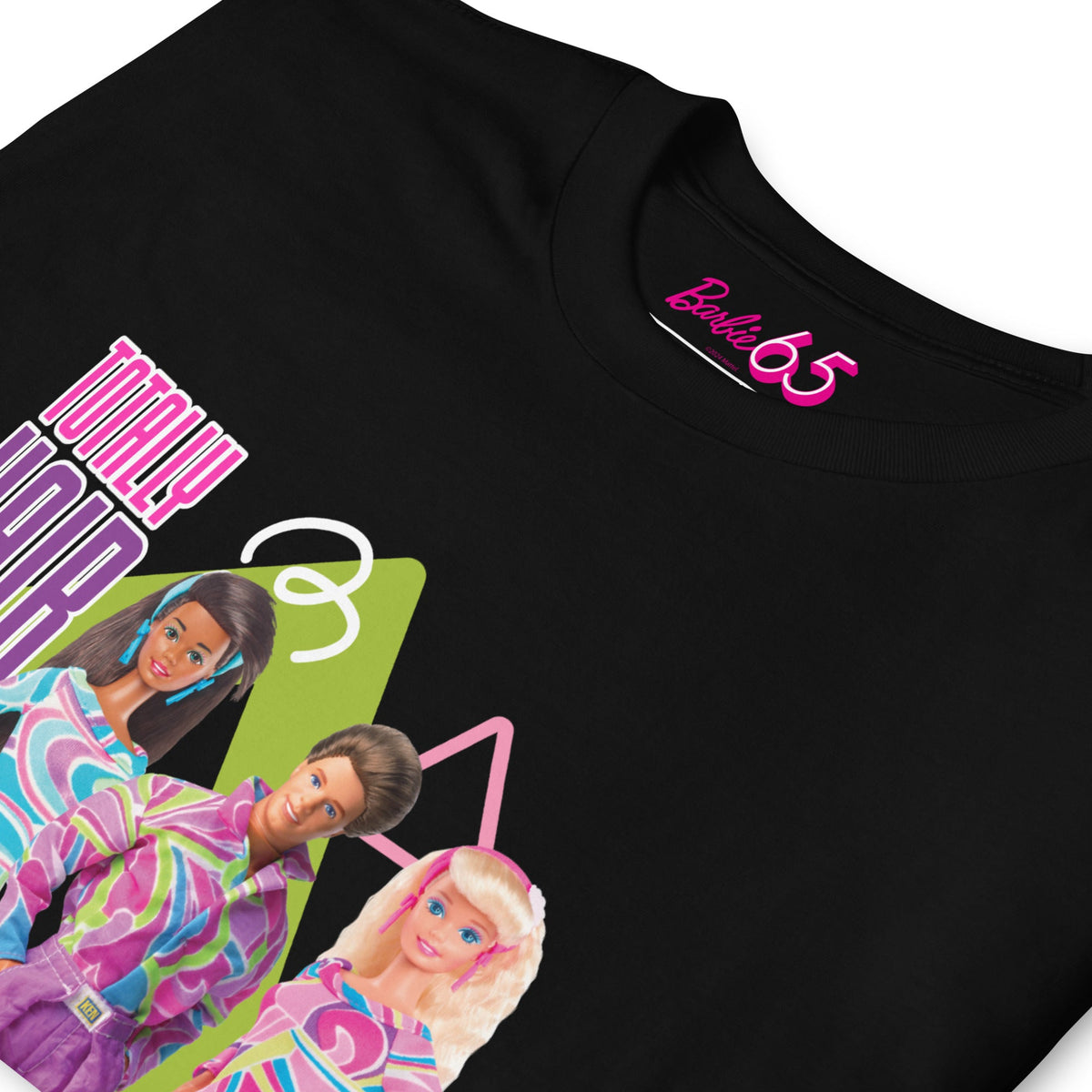 Barbie 1990's Totally Hair Black T-Shirt