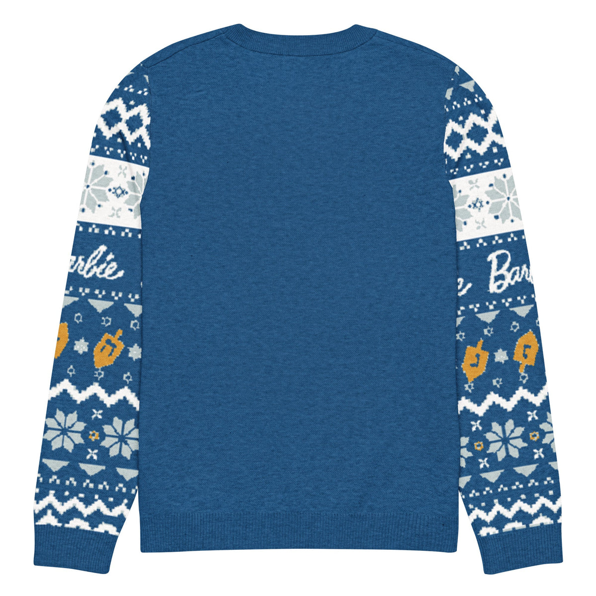 Barbie Hanukkah Blue Ugly Sweater