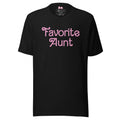 Barbie Favorite Aunt Black T-Shirt