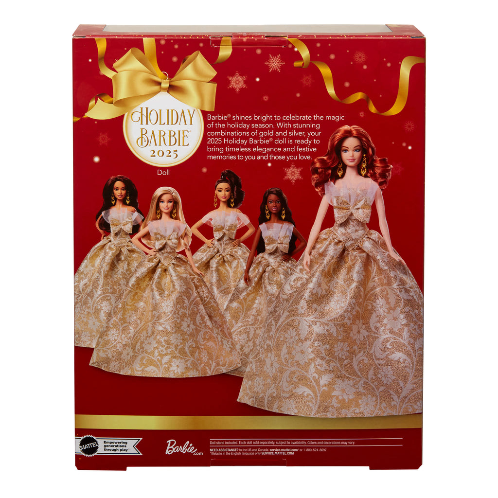 2025 Holiday Barbie Doll 1