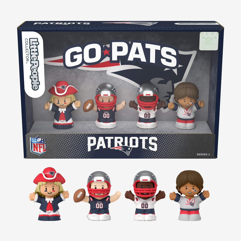 Little People Collector x NFL New England Patriots Set