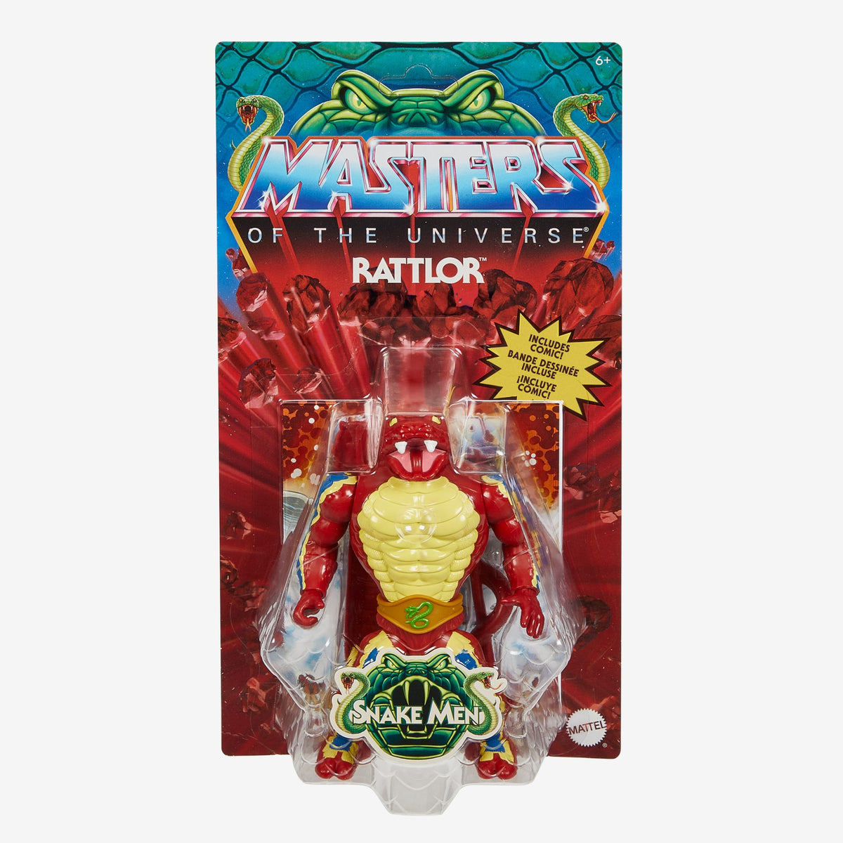 Masters of the Universe Origins Rattlor Action Figure