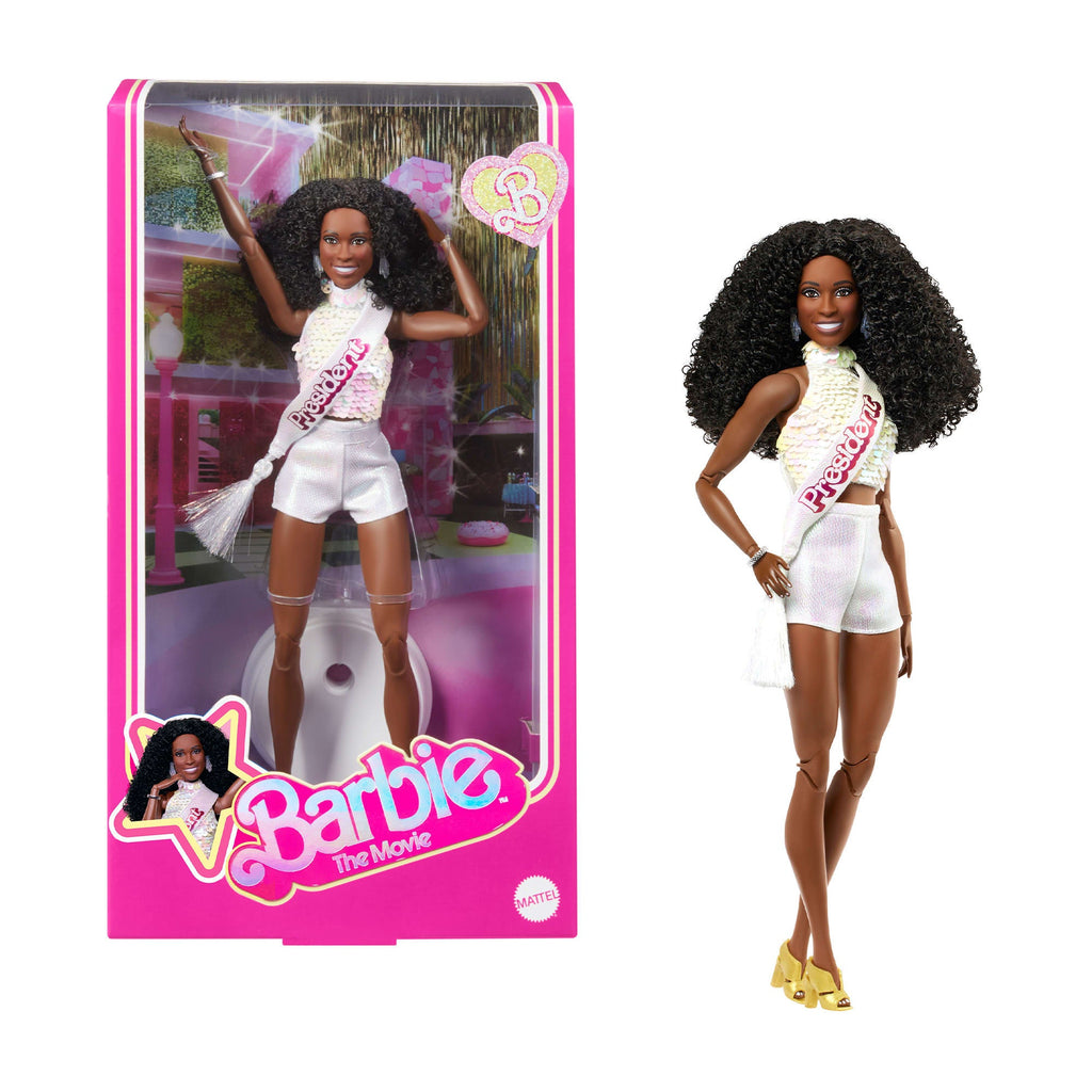 Barbie The Movie Disco President Barbie Doll