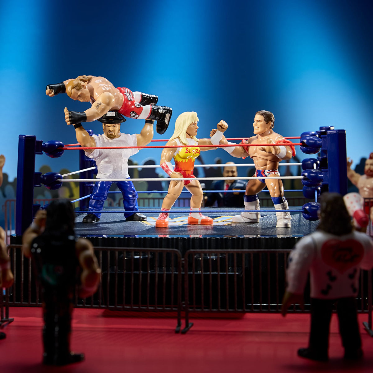 WWE Retro Action Figure 4-Pack Bundle