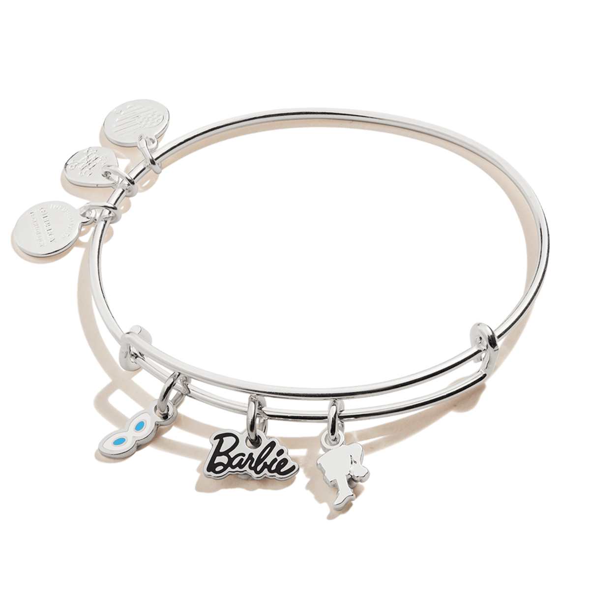 Alex and Ani Barbie Trio Charm Bangle